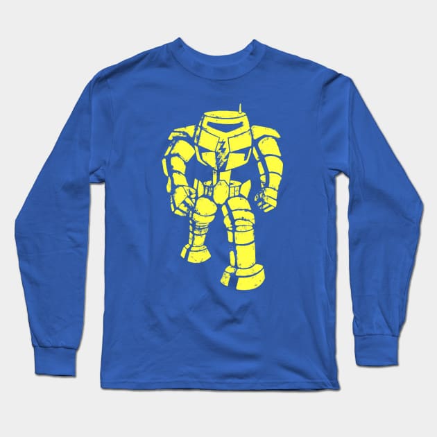 Robot Big Bang Long Sleeve T-Shirt by DavidLoblaw